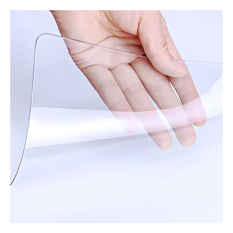 Față de Masă din Silicon Transparentă – 90cm x 150cm