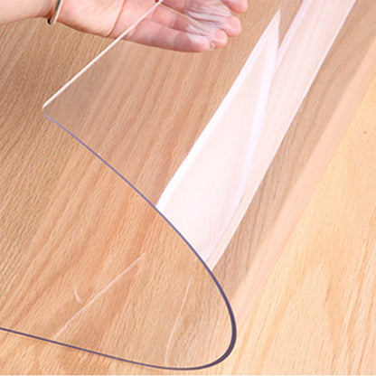 Față de Masă din Silicon Transparentă – 90cm x 150cm