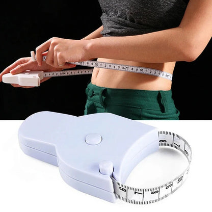 Metru retractabil cu buton pentru măsurători precise, 150 cm