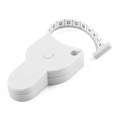 Metru retractabil cu buton pentru măsurători precise, 150 cm