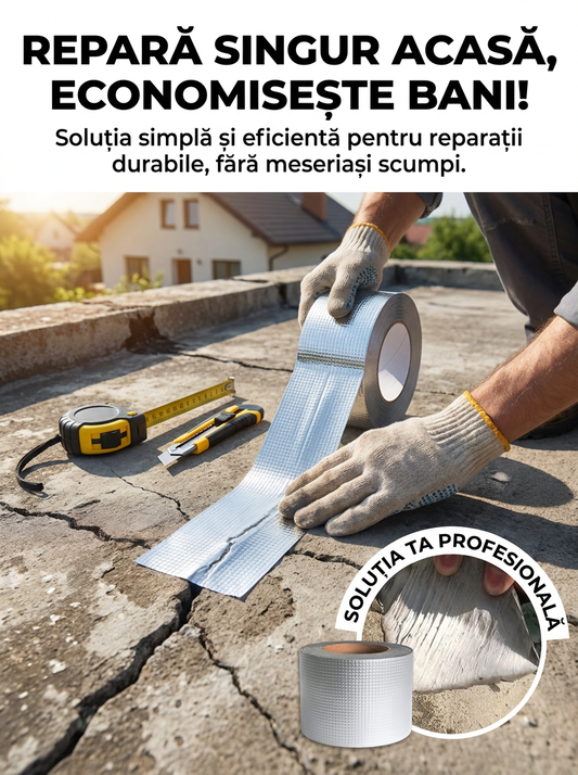 Bandă de etanșare impermeabilă – Rezistentă la apă, foc și UV