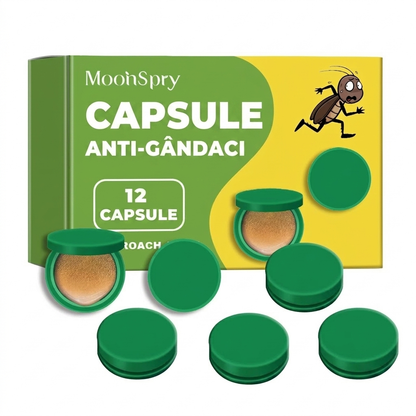 Capsule cu Gel Eficiente Împotriva Gândacilor și Insectelor – Pentru Casă, Bucătărie, Dormitor, Restaurant și Depozit