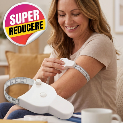 Metru retractabil cu buton pentru măsurători precise, 150 cm