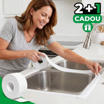 Bandă Adezivă de Etanșare Impermeabilă, Anti-mucegai 2 + 1 CADOU