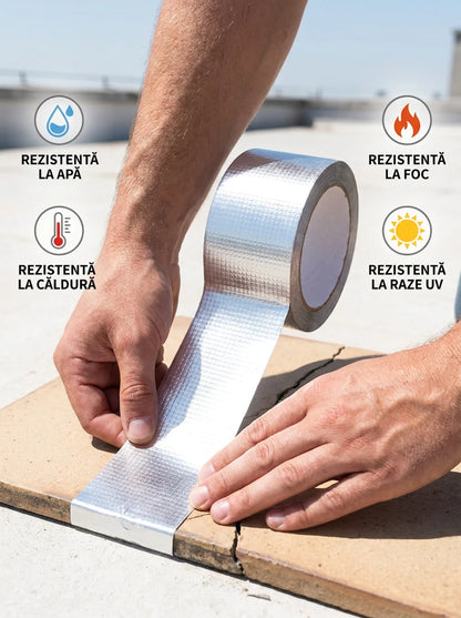 Bandă de etanșare impermeabilă – Rezistentă la apă, foc și UV
